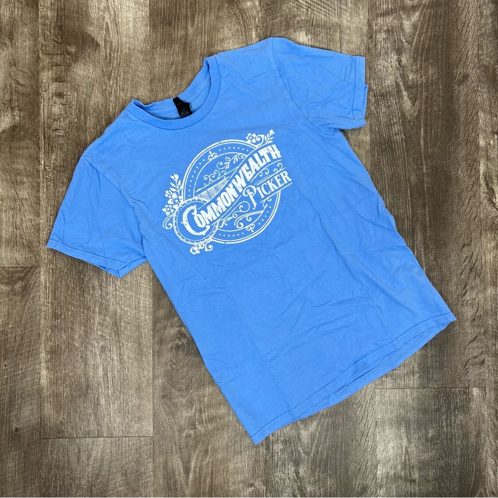 Commonwealth Picker Blue Short Sleeve Graphic Tee
